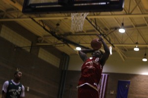 UNLV freshman Demetris Morant (Bishop Gorman) throws down a dunk during the final week of action at the Desert Reign ProCity League over the summer.